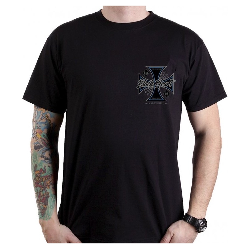 Koszulka Black Heart Chopper Cross