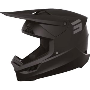 Kask motocrossowy Shot Furious Solid Czarny