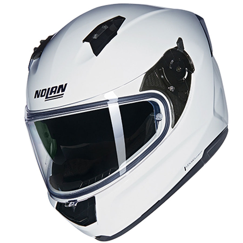 Kask integralny Nolan N60-6 Classico, biały połysk