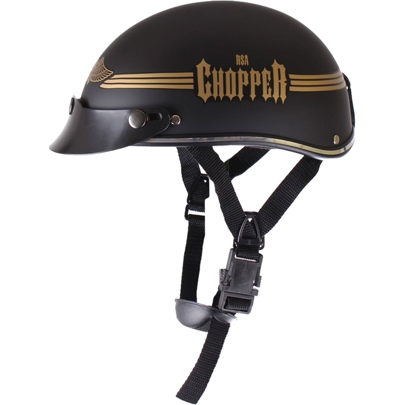 Kask Braincap RSA Skull czarny matowy