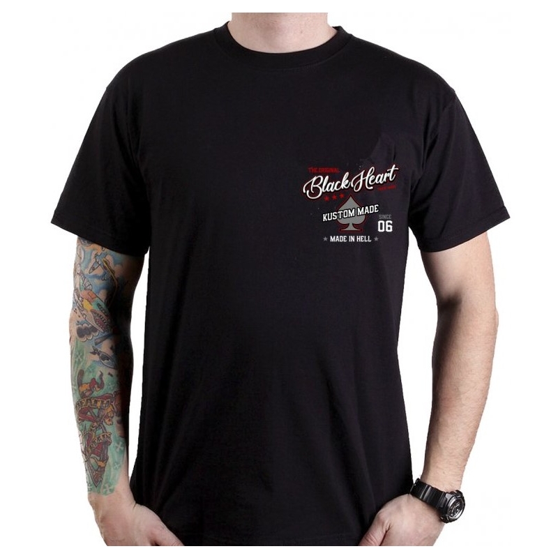 Koszulka Black Heart Red Chop