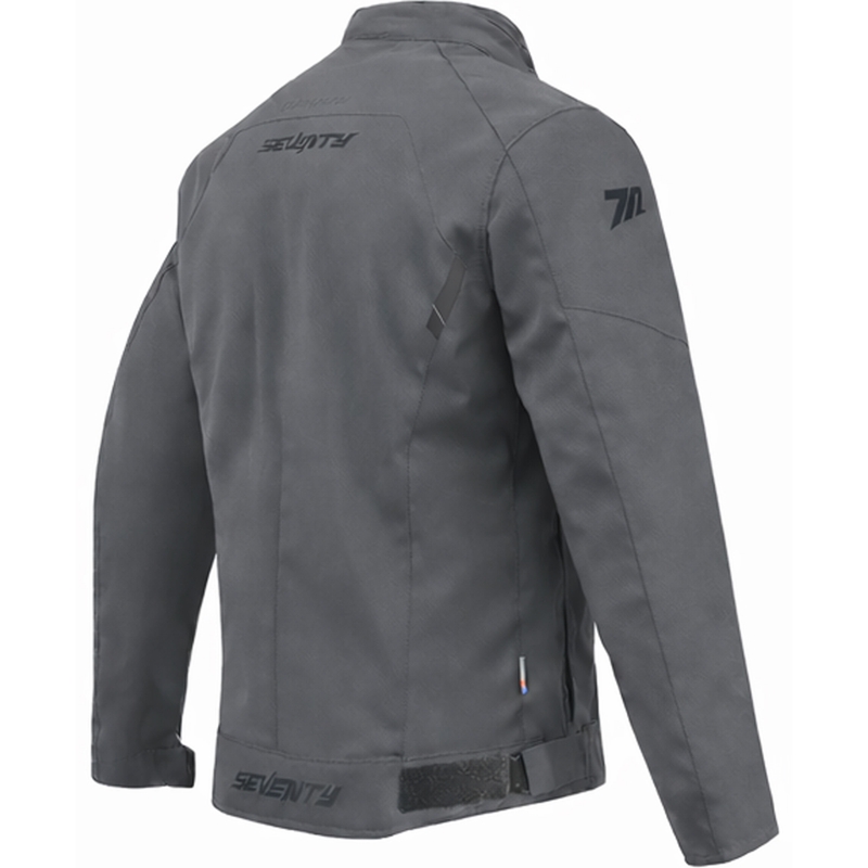 Kurtka motocyklowa damska Seventy Degrees SD-JR67 Piston ciemnoszara