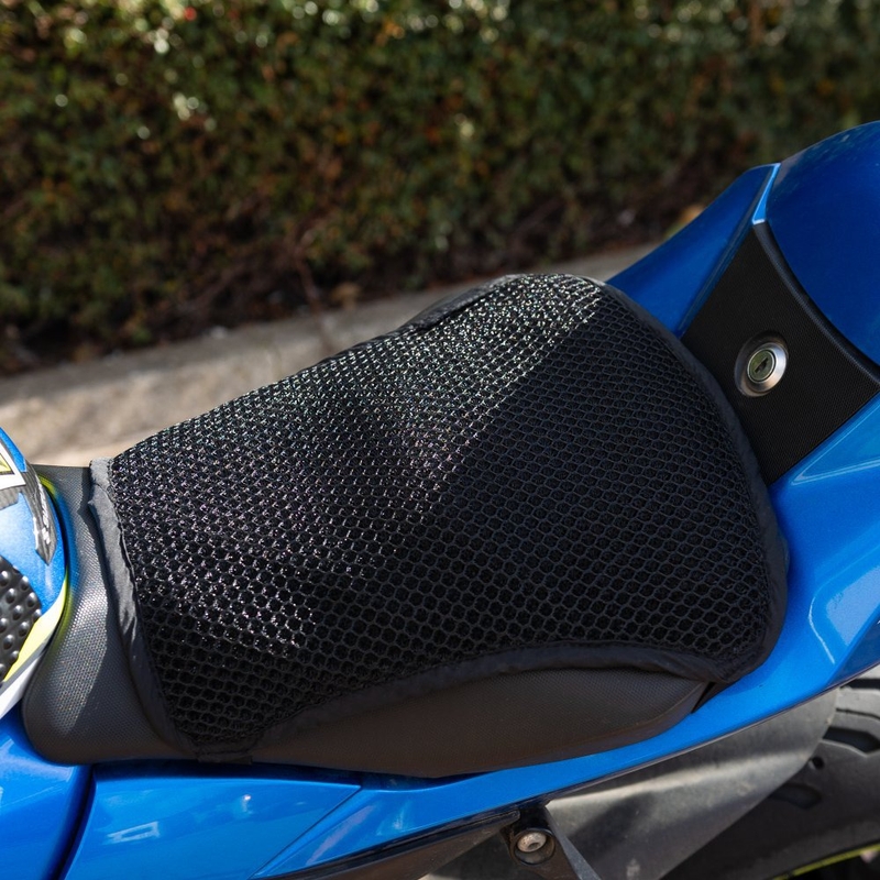 Podkładka wentylacyjna na siedzenia Oxford Cool Seat Street i Sport w kolorze czarnym