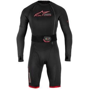 System poduszek powietrznych Alpinestars TECH-AIR®10 V2 czarno-czerwono-szary
