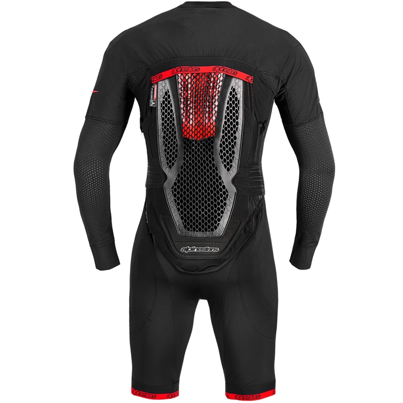 System poduszek powietrznych Alpinestars TECH-AIR®10 V2 czarno-czerwono-szary