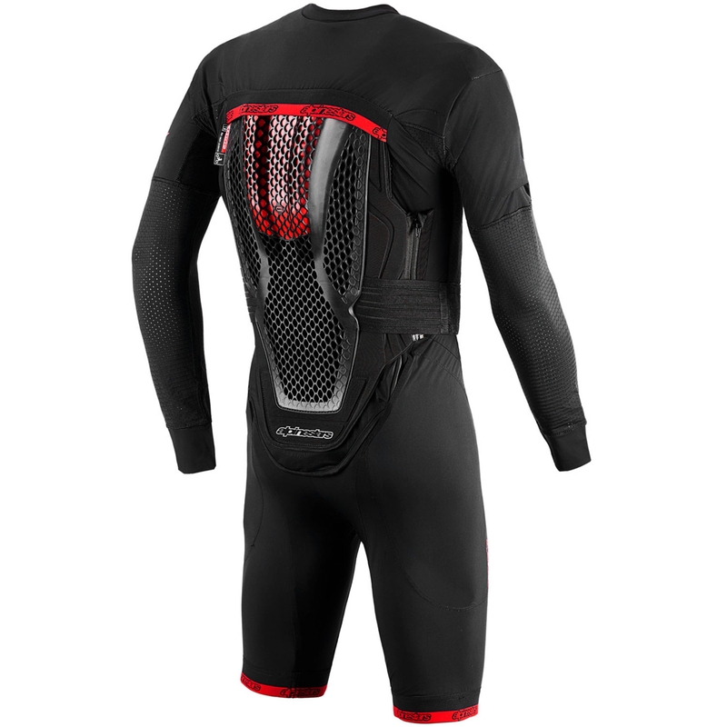 System poduszek powietrznych Alpinestars TECH-AIR®10 V2 czarno-czerwono-szary