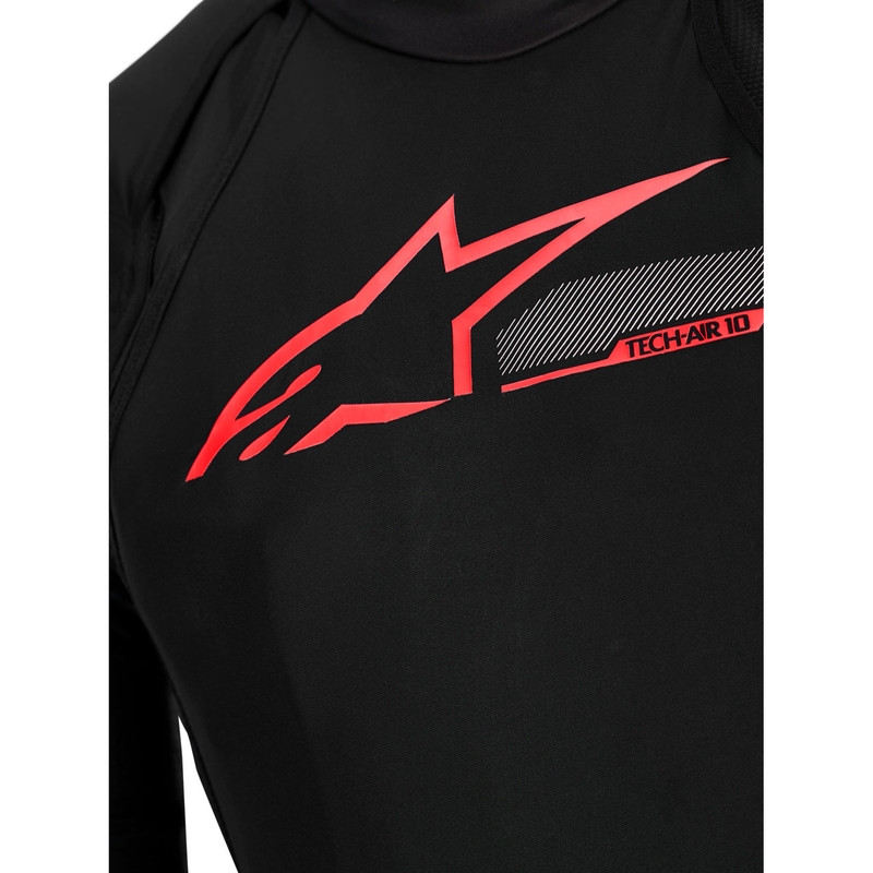 System poduszek powietrznych Alpinestars TECH-AIR®10 V2 czarno-czerwono-szary