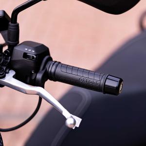 Podgrzewane manetki Oxford Hotgrips Advanced Courier w kolorze czarnym