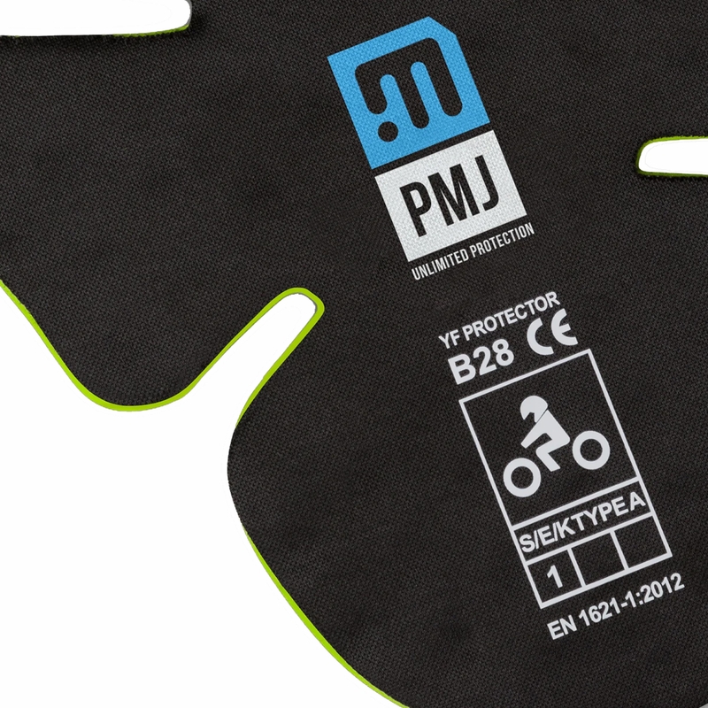 Ochraniacze na barki i łokcie motocyklowe PMJ EXA PRO w kolorze zielonym wyprzedaż