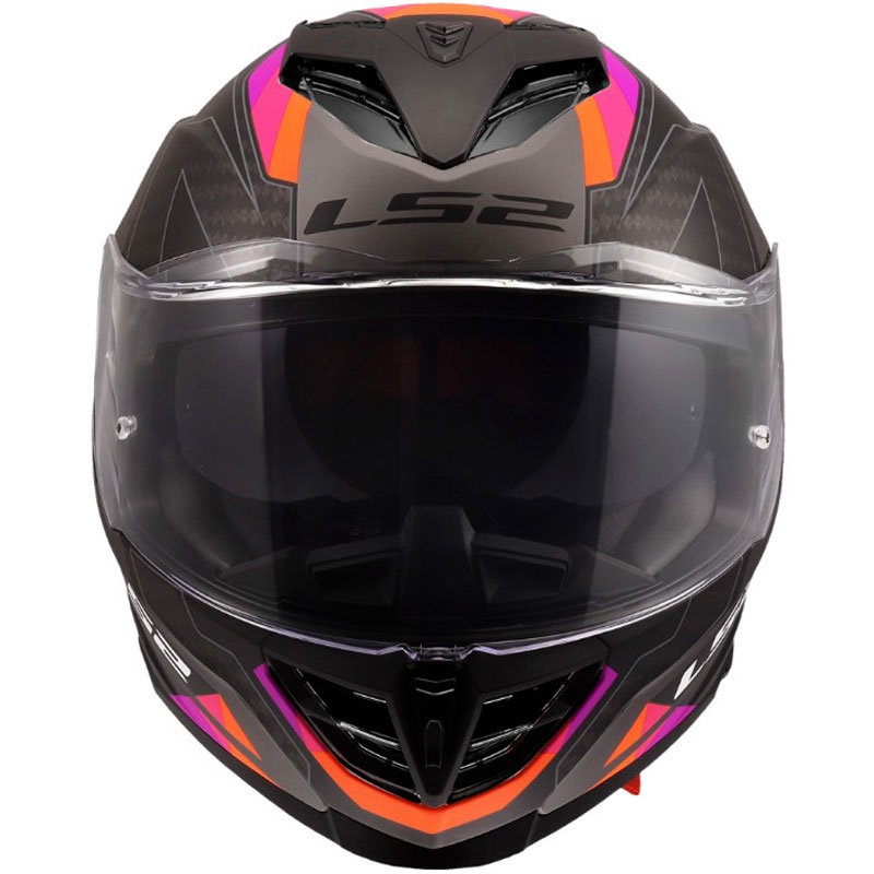 Kask motocyklowy integralny LS2 FF818 Storm III Sports matowy szaro-fioletowy