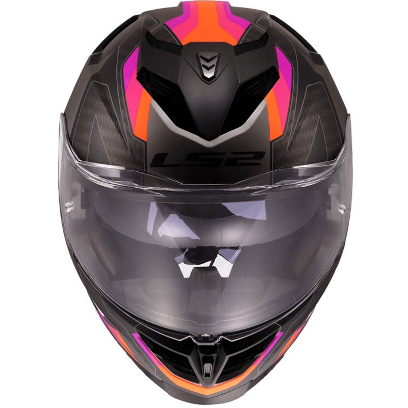 Kask motocyklowy integralny LS2 FF818 Storm III Sports matowy szaro-fioletowy