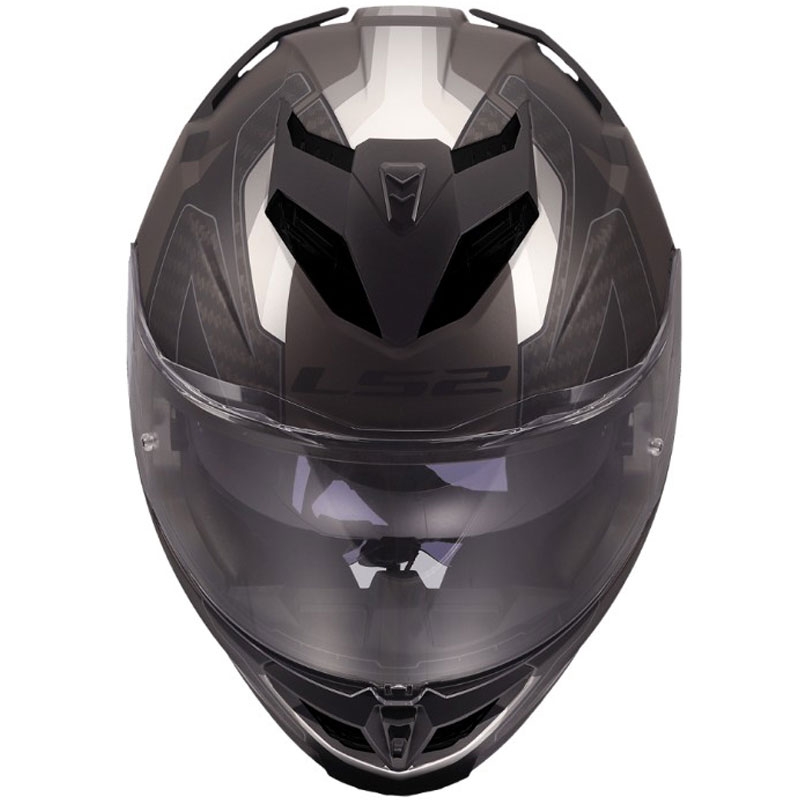 Kask motocyklowy integralny LS2 FF818 Storm III Sports matowy czarno-szary