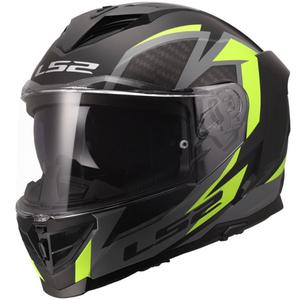 Kask motocyklowy integralny LS2 FF818 Storm III Dynamo czarno-żółty