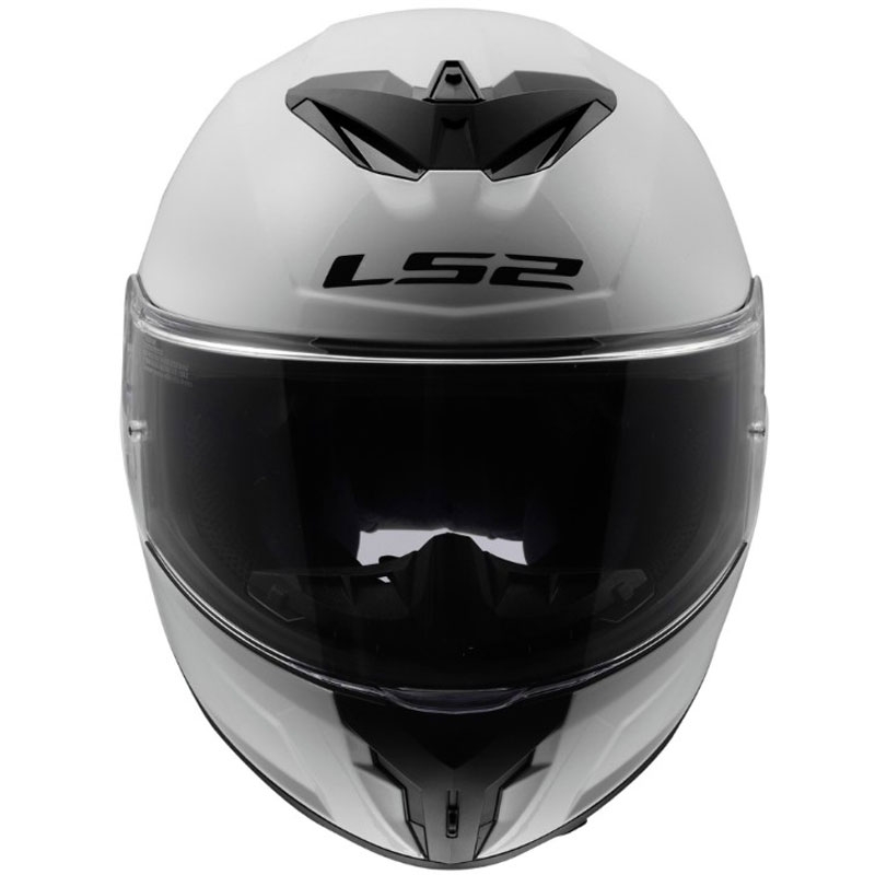 Kask motocyklowy integralny LS2 FF820 Rapid III Solid połyskujący biały