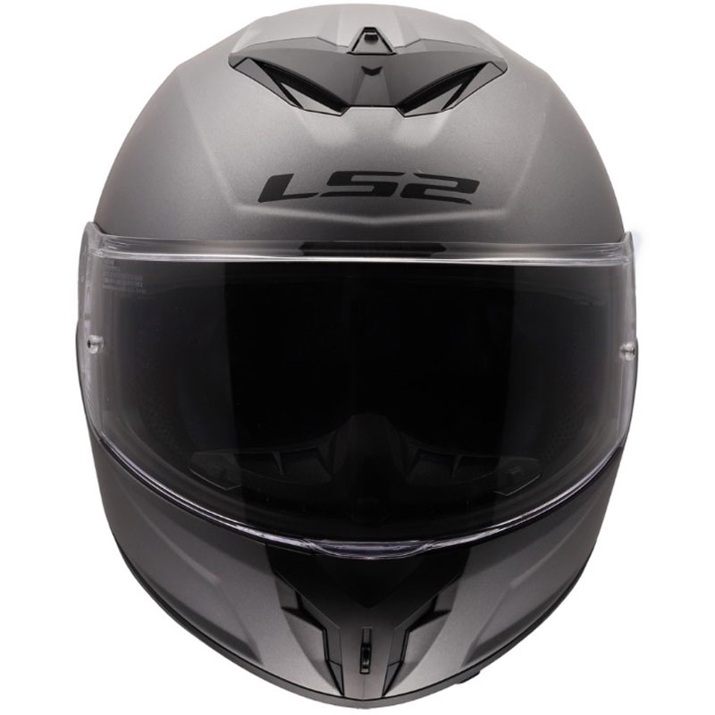 Kask motocyklowy integralny LS2 FF820 Rapid III Solid matowy tytan