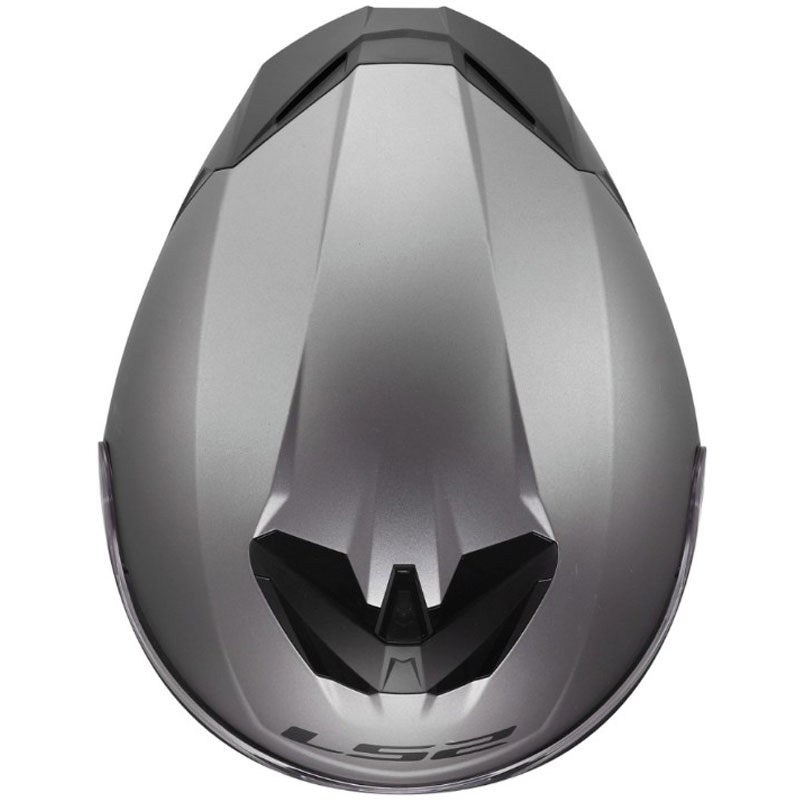 Kask motocyklowy integralny LS2 FF820 Rapid III Solid matowy tytan