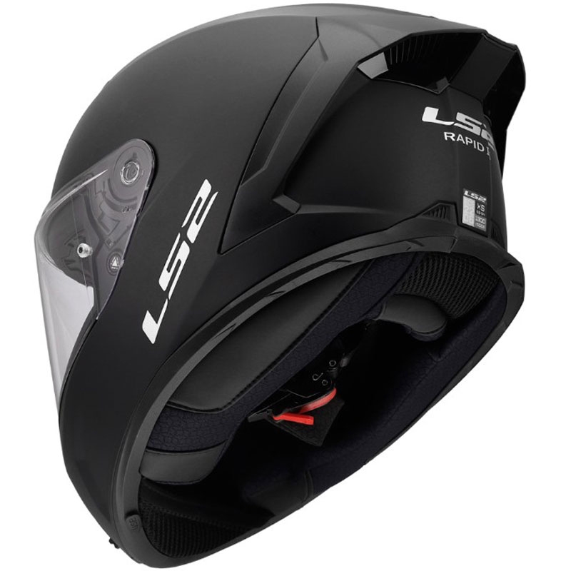Kask motocyklowy integralny LS2 FF820 Rapid III Solid matowy czarny