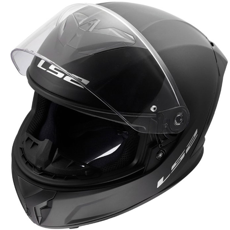 Kask motocyklowy integralny LS2 FF820 Rapid III Solid matowy czarny