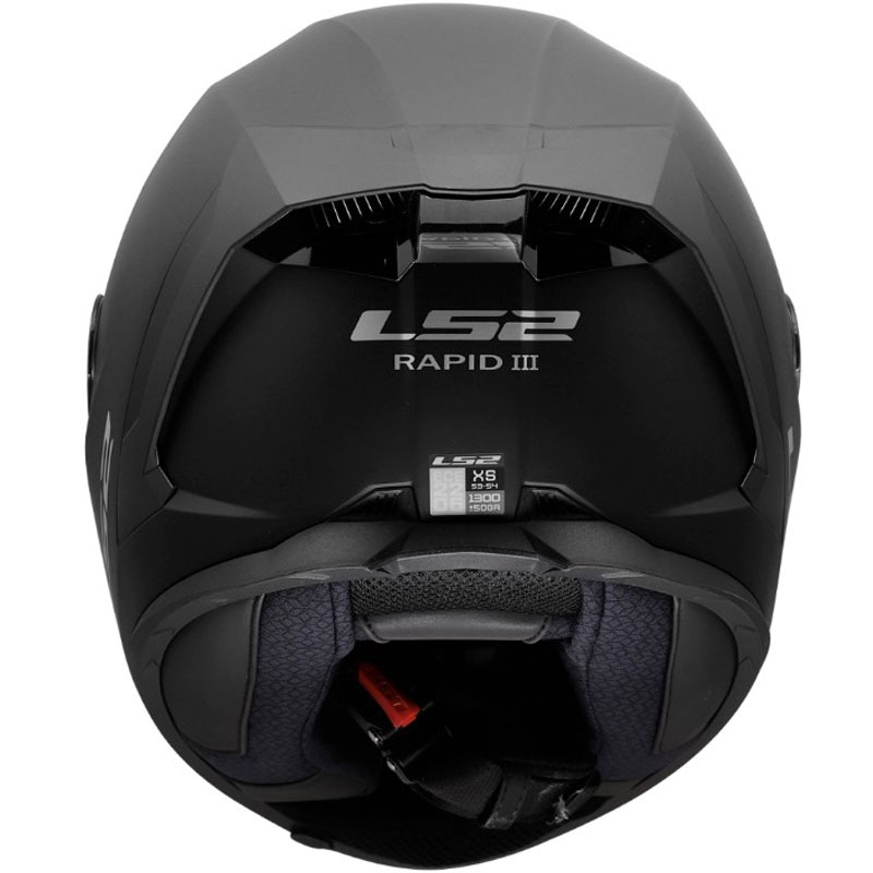 Kask motocyklowy integralny LS2 FF820 Rapid III Solid matowy czarny
