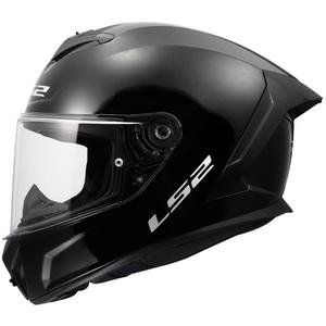 Kask motocyklowy integralny LS2 FF820 Rapid III Solid połyskujący czarny