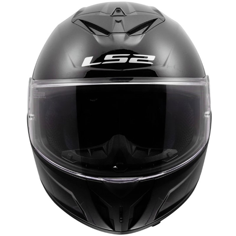 Kask motocyklowy integralny LS2 FF820 Rapid III Solid połyskujący czarny