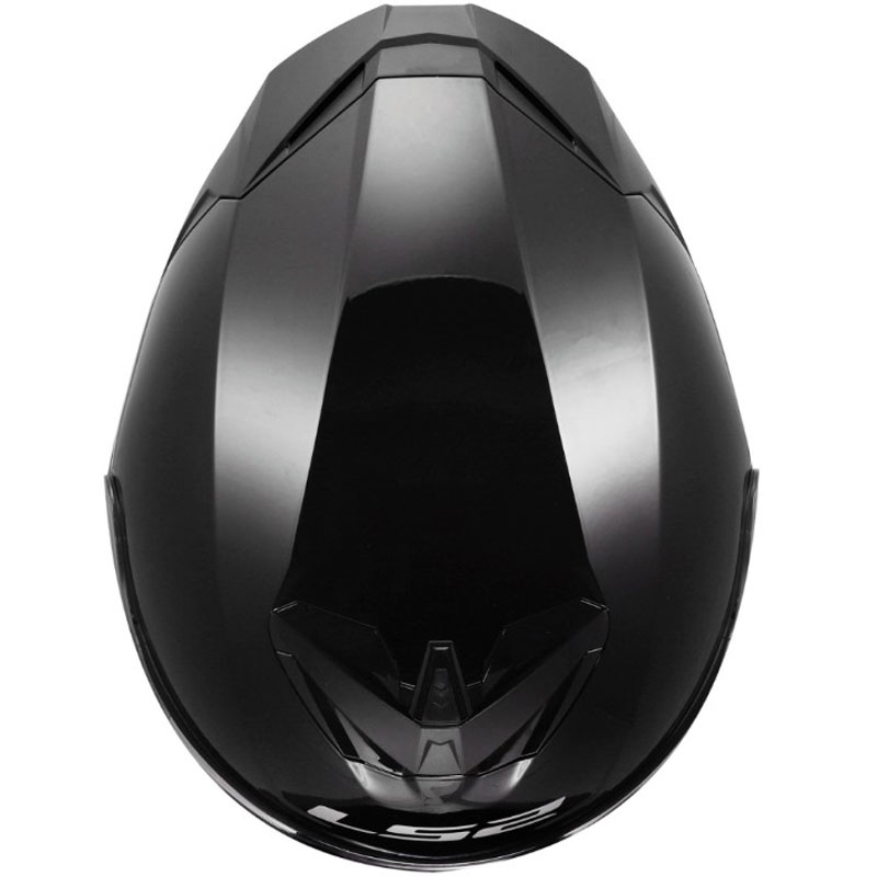 Kask motocyklowy integralny LS2 FF820 Rapid III Solid połyskujący czarny