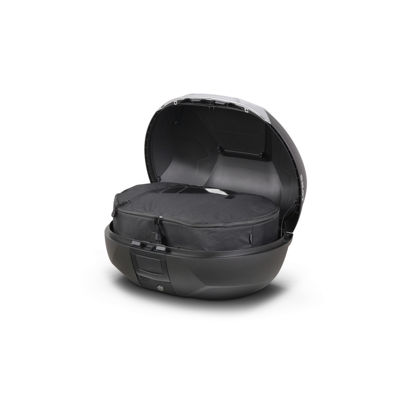 Top case SHAD SH47 black/white