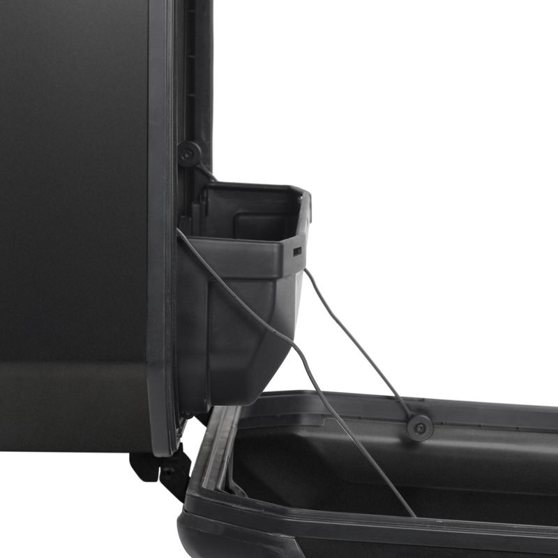Side aluminium case SHAD Terra TR47 BLACK EDITION right