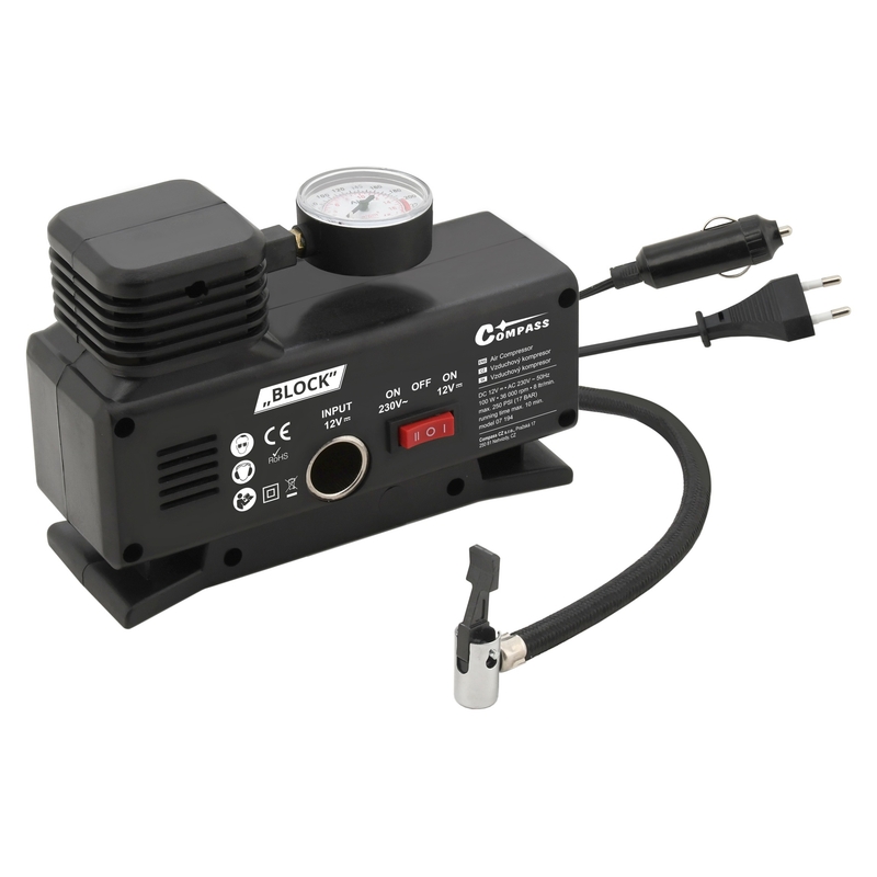 Sprężarka 12/230V Block TÜV/GS