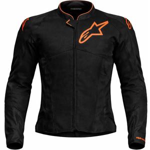 Kurtka motocyklowa Alpinestars Viper Air V4 czarno-fluo czerwona