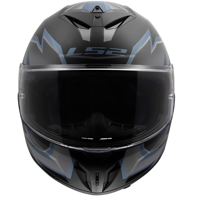 Kask motocyklowy integralny LS2 FF820 Rapid III Xtrem matowo-czarno-niebiesko-petrolowy
