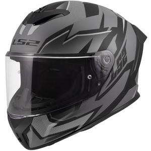 Kask motocyklowy integralny LS2 FF820 Rapid III Xtrem matowy czarno-szary