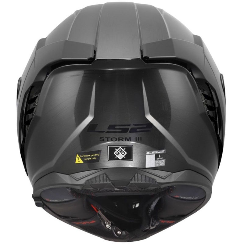 Kask motocyklowy integralny LS2 FF818 Storm III Jeans tytanowy