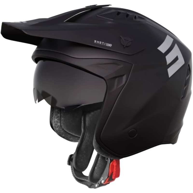 Kask motocyklowy Shot Jump Czarny matowy