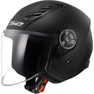 Otwarty kask motocyklowy LS2 OF616 Airflow II Solid Matte Black