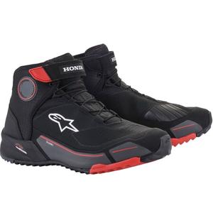 Buty motocyklowe Alpinestars CR-X Drystar Honda Collection czarno-czerwono-szare