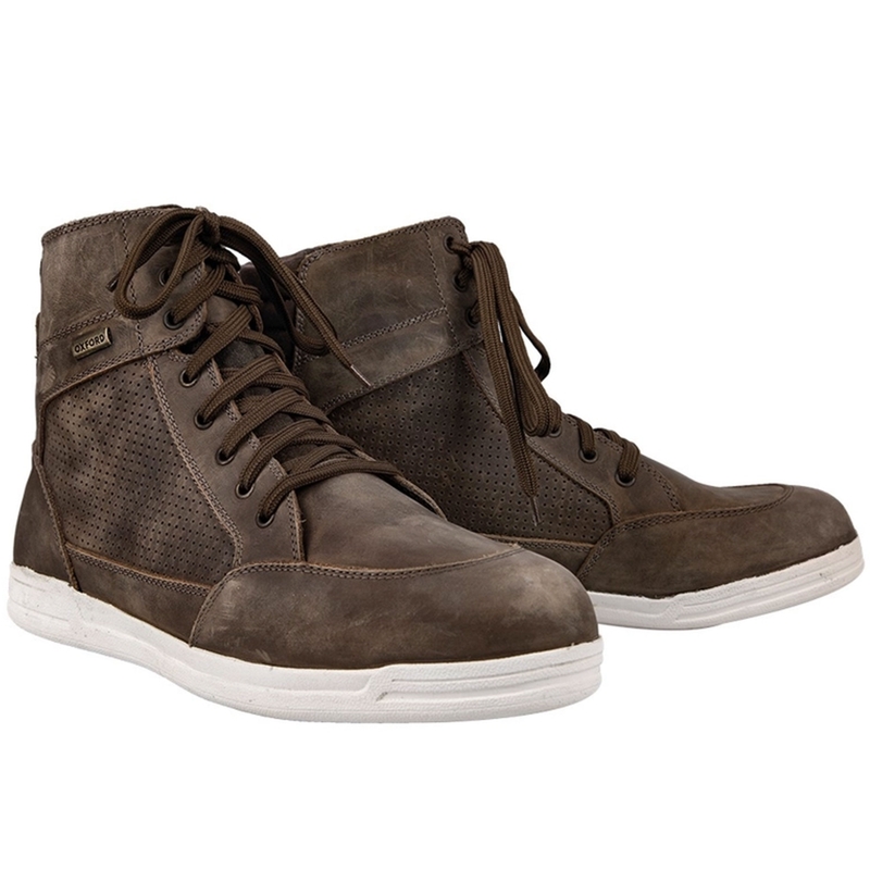 Buty motocyklowe Oxford Kickback Air brązowe
