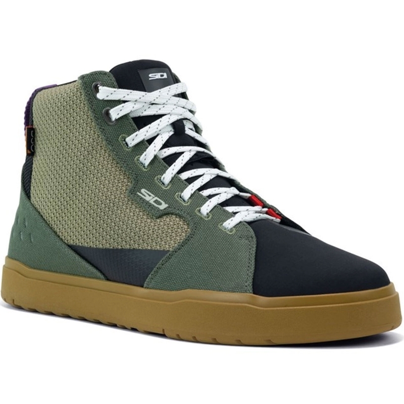 Buty motocyklowe SIDI ARX Air zielono-czarno-brązowe