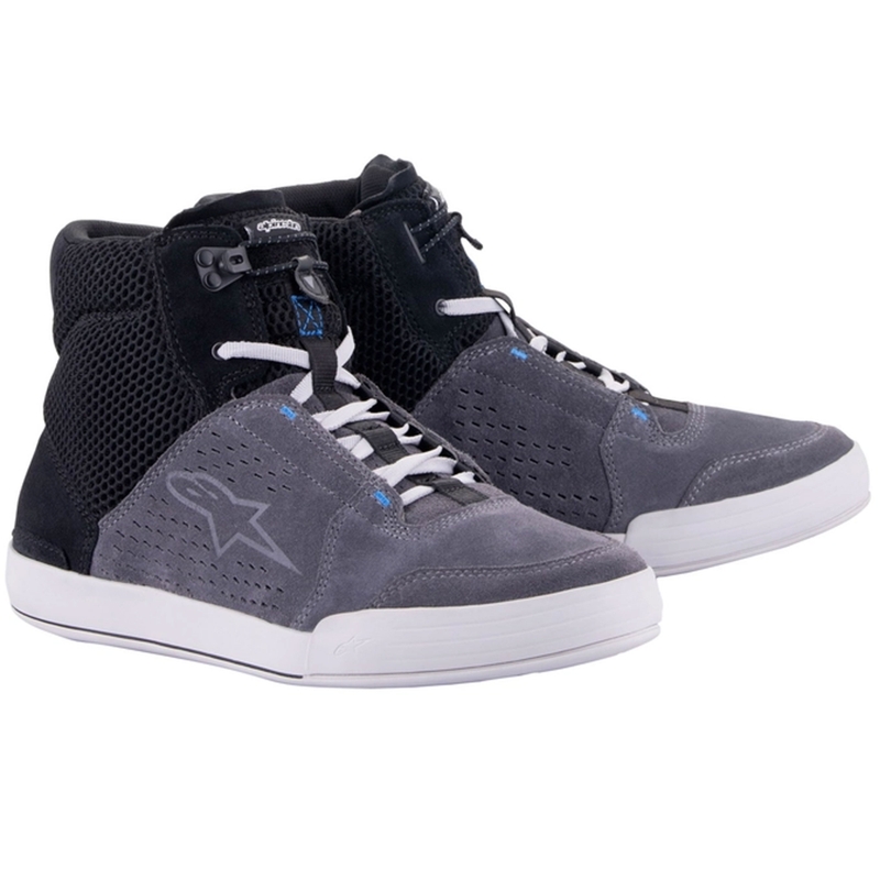 Buty motocyklowe Alpinestars Chrome Air czarno-szaro-niebieskie