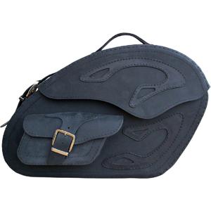 Skórzane torby motocyklowe RSA S269 czarne