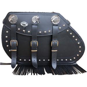 Skórzane torby motocyklowe RSA S771 czarne