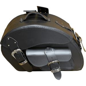 Skórzane torby motocyklowe RSA S162A czarne