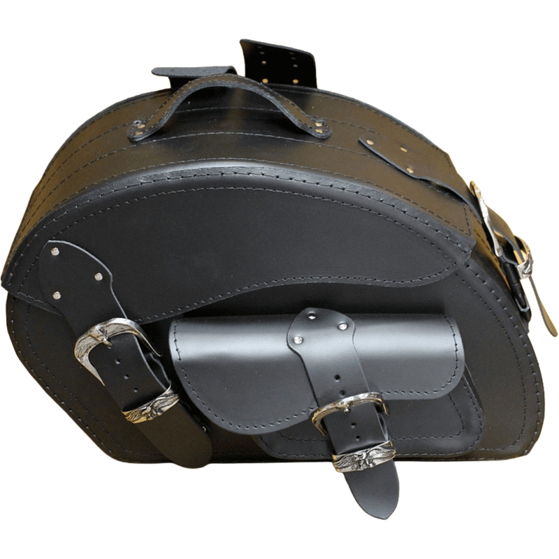 Skórzane torby motocyklowe RSA S158A czarne