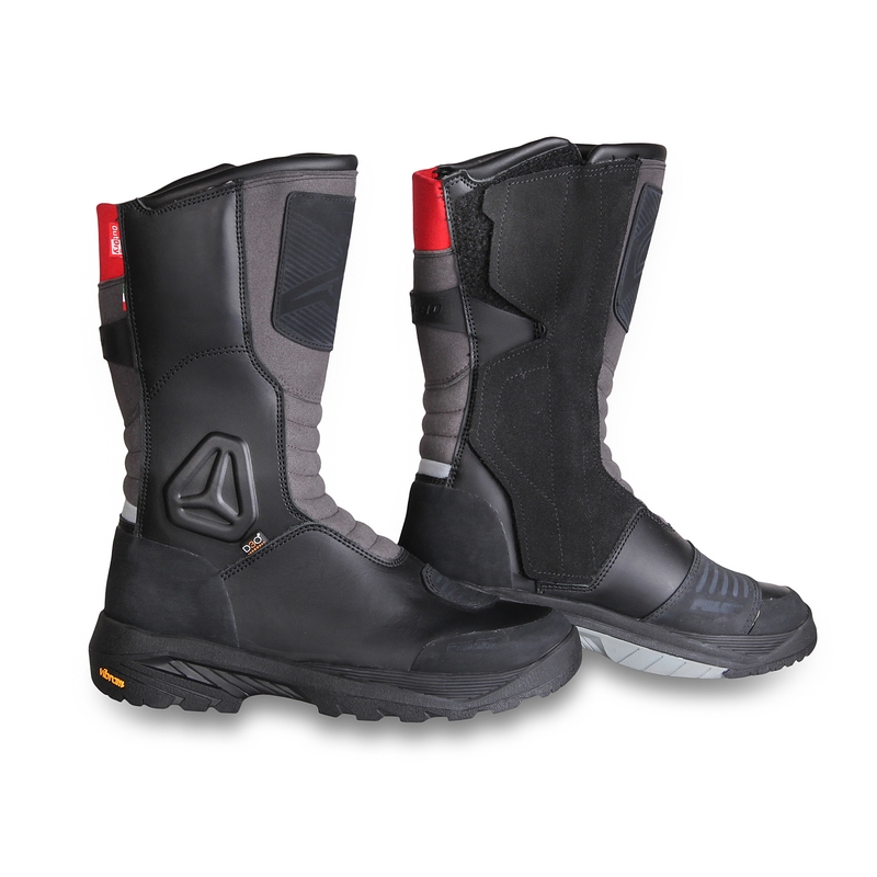 Buty motocyklowe Falco Tourance czarno-szaro-czerwone