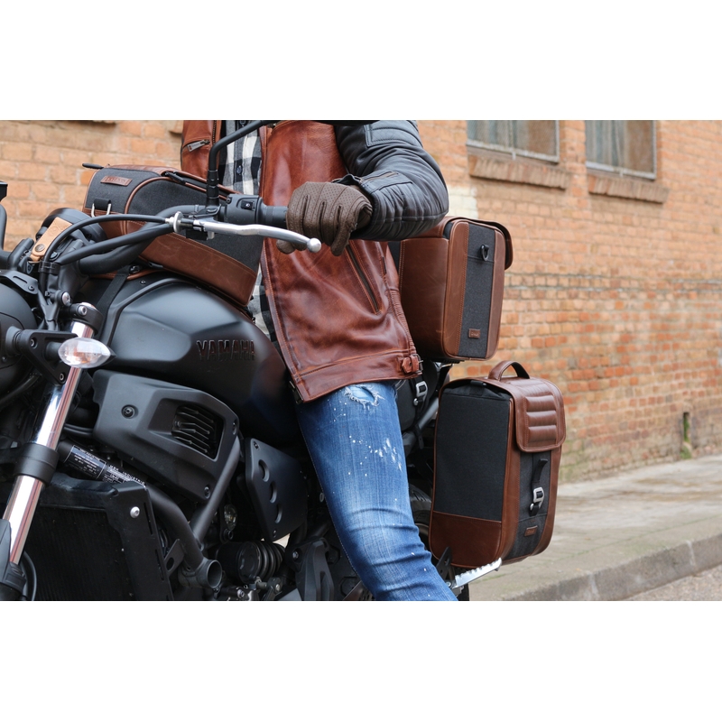 Side bag SHAD CAFE RACER SR38 10l Black