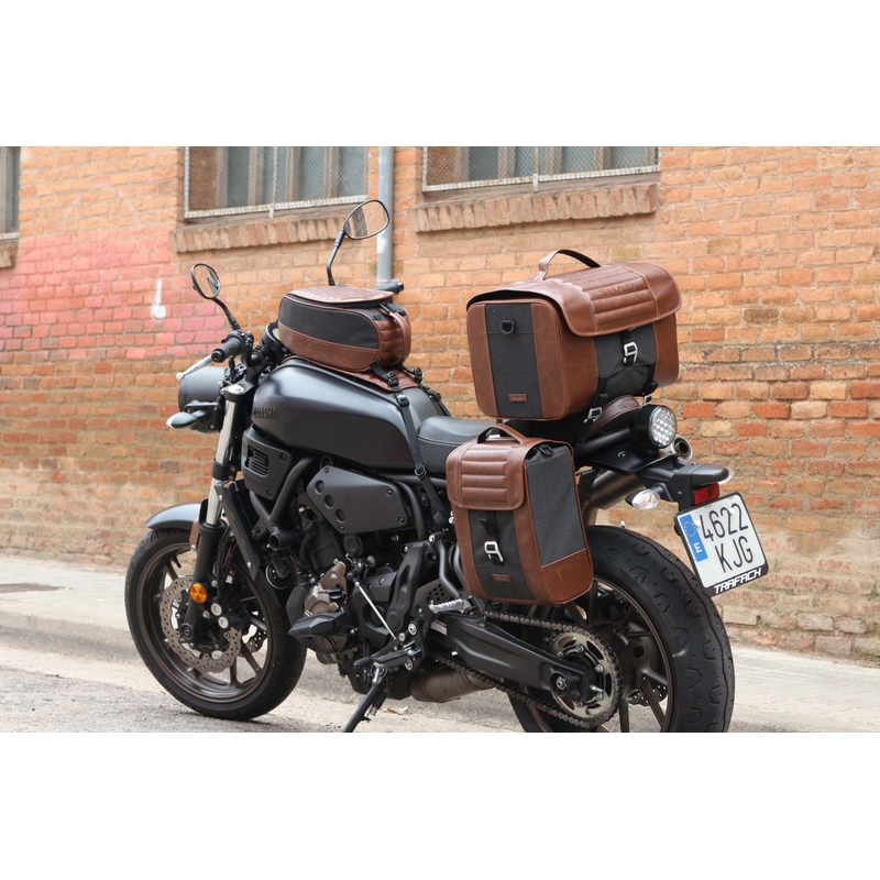 Side bag SHAD CAFE RACER SR38 10l Black