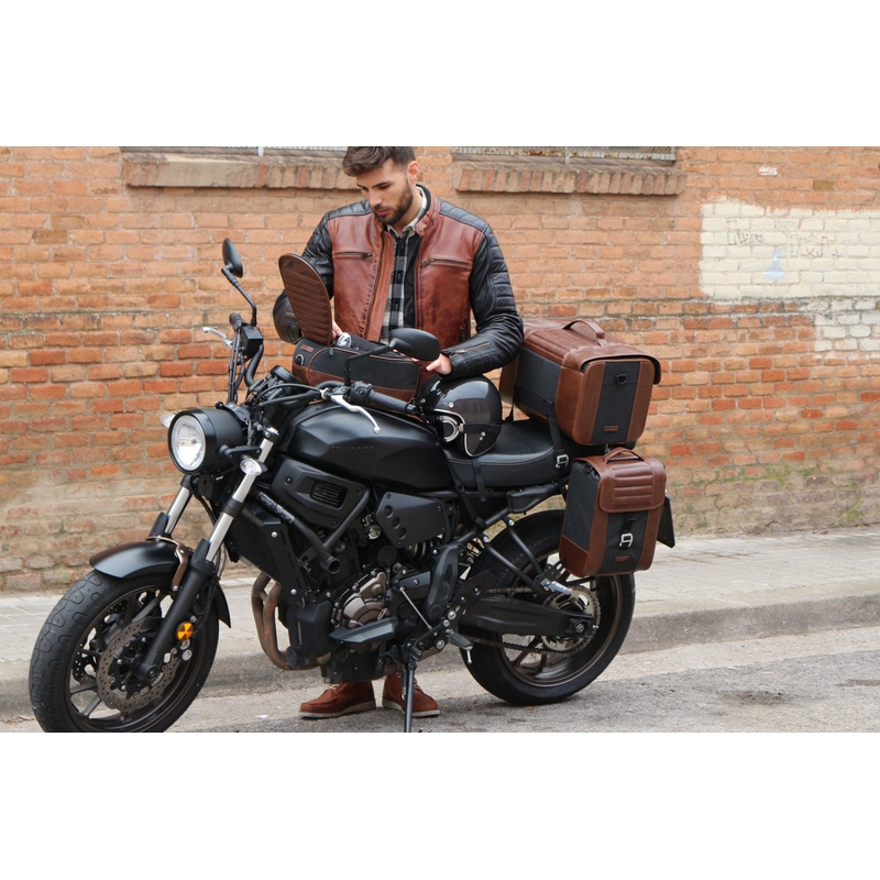 Side bag SHAD CAFE RACER SR38 10l Black
