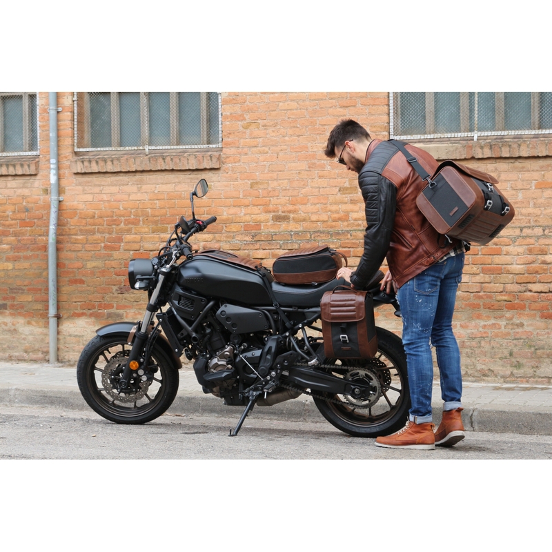 Side bag SHAD CAFE RACER SR38 10l Black