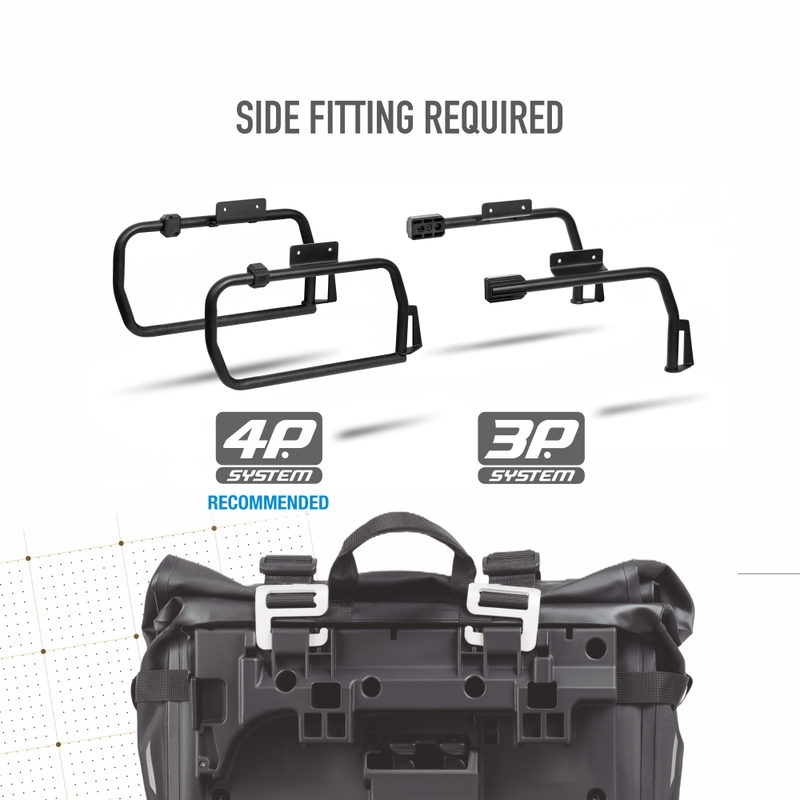 Waterproof saddle bags SHAD TR30