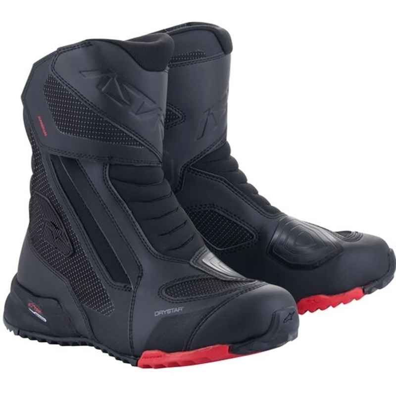 Buty motocyklowe Alpinestars RT-7 DRYSTAR czarno-czerwone